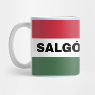 Salgótarján City in Hungarian Flag Mug